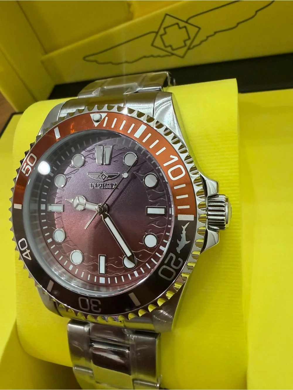 Invicta ProDiver Copper, Brown and Black Watch